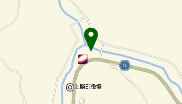 勝浦川横峰橋付近の地図画像