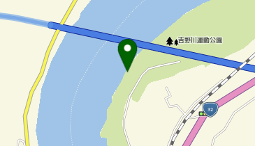 諏訪公園池田ダム湖の地図画像