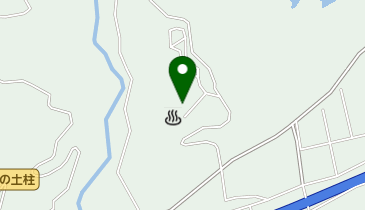 阿波土柱の湯の地図画像
