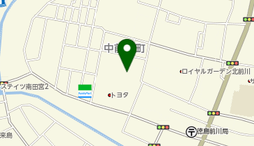 ジャガー・アプルーブド徳島の地図画像