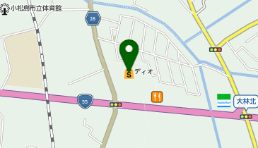 ディオ小松島店の地図画像