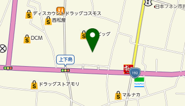 ラ・ムー鴨島店の地図画像