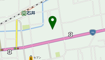 ラ・ムー石井店の地図画像
