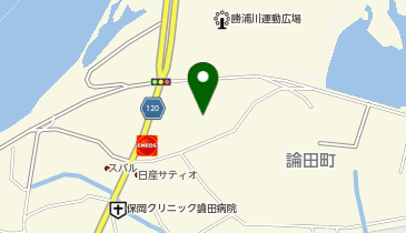 ラ・ムー論田店の地図画像