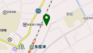 多度津町役場の地図画像