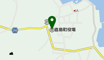 直島町役場の地図画像