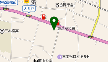 東かがわ警察署の地図画像