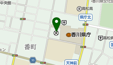 香川県警察本部の地図画像