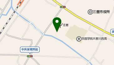 三豊警察署の地図画像