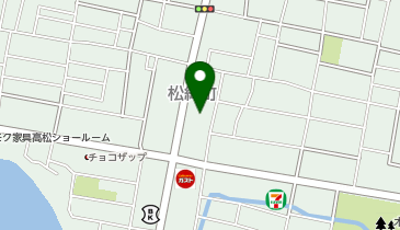 JAF香川支部の地図画像