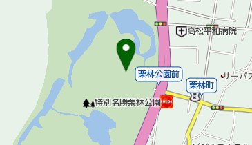 讃岐民芸館の地図画像