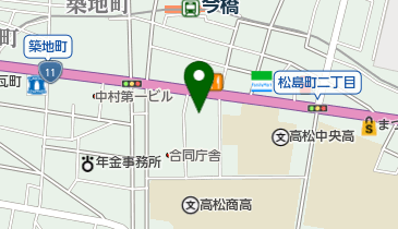 高松市こども未来館の地図画像