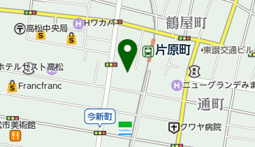 高松市生涯学習センターの地図画像