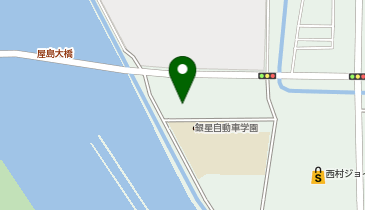 穴吹学園ホールの地図画像