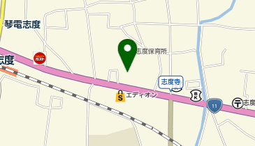 リバーホール河井志度の地図画像