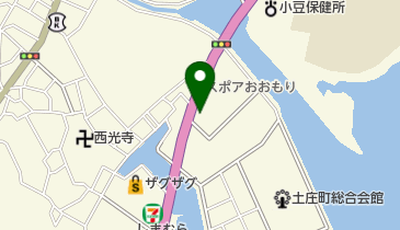 ほっかほっか亭土庄店の地図画像