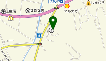 百十四銀行さぬき市役所出張所の地図画像