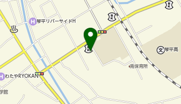 百十四銀行満濃支店の地図画像