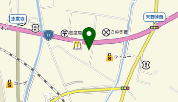 香川銀行津田支店の地図画像