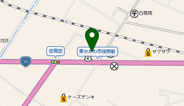 百十四銀行白鳥支店の地図画像