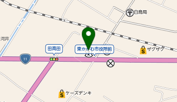 百十四銀行引田支店の地図画像
