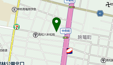 徳島大正銀行丸亀支店の地図画像