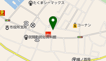 観音寺信用金庫詫間支店の地図画像