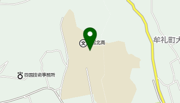 香川県立高松北中学校の地図画像