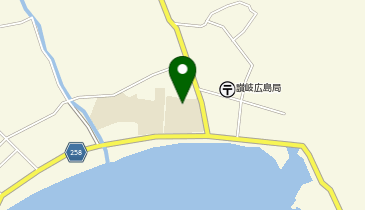 丸亀市立広島中学校の地図画像