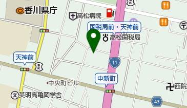 キッス調理技術専門学校の地図画像