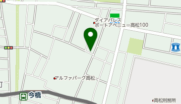 東進衛星予備校高松今橋駅校の地図画像