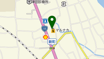 マルナカ津田店の地図画像