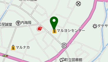 マルヨシセンター内海店の地図画像