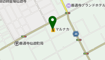 マルナカ善通寺店の地図画像