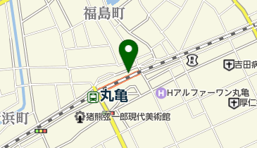 エースワンJR丸亀店の地図画像