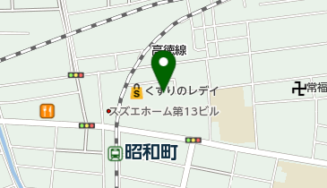 コープ扇町の地図画像