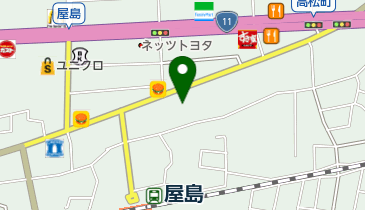 マルナカ屋島店の地図画像