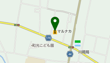 マルナカ川岡店の地図画像