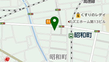グランデリーズ昭和町店の地図画像