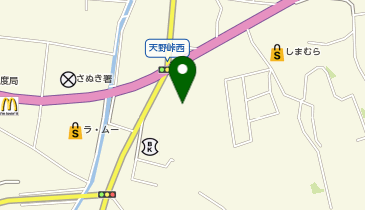 マルナカ志度店の地図画像