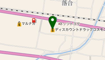 ディスカウントドラッグコスモスさぬき大内店の地図画像
