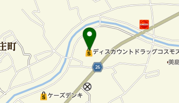 ディスカウントドラッグコスモス土庄店の地図画像