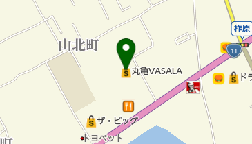 丸亀VASALAの地図画像