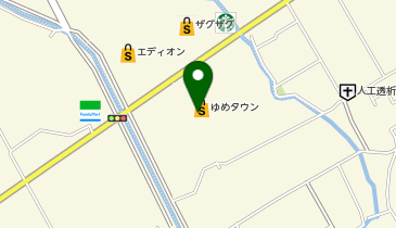 ハニーズ丸亀ゆめタウン店の地図画像