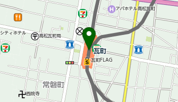 アカチャンホンポ瓦町FLAG店の地図画像
