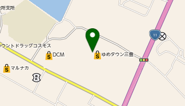 ジーユーゆめタウン三豊店の地図画像