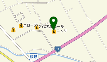 ニトリ丸亀店の地図画像