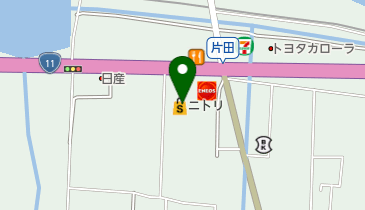 ニトリ高松屋島店の地図画像