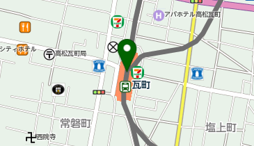 unico高松の地図画像