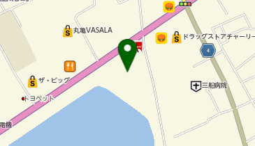 イソザキ丸亀店の地図画像